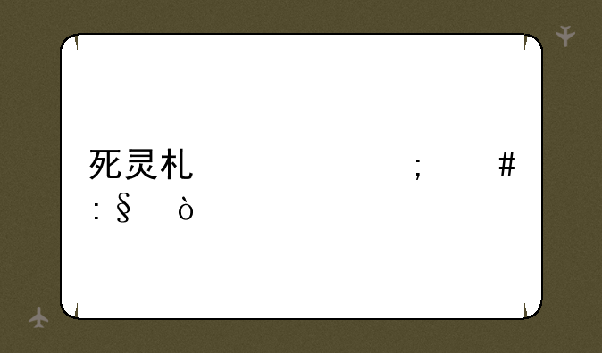 死灵术士怎么玩？