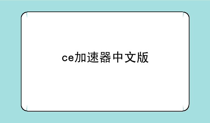 ce加速器中文版