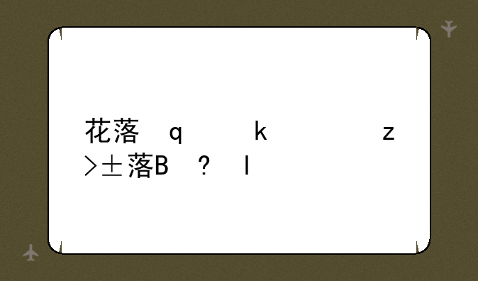花落修改器:花朵修改器
